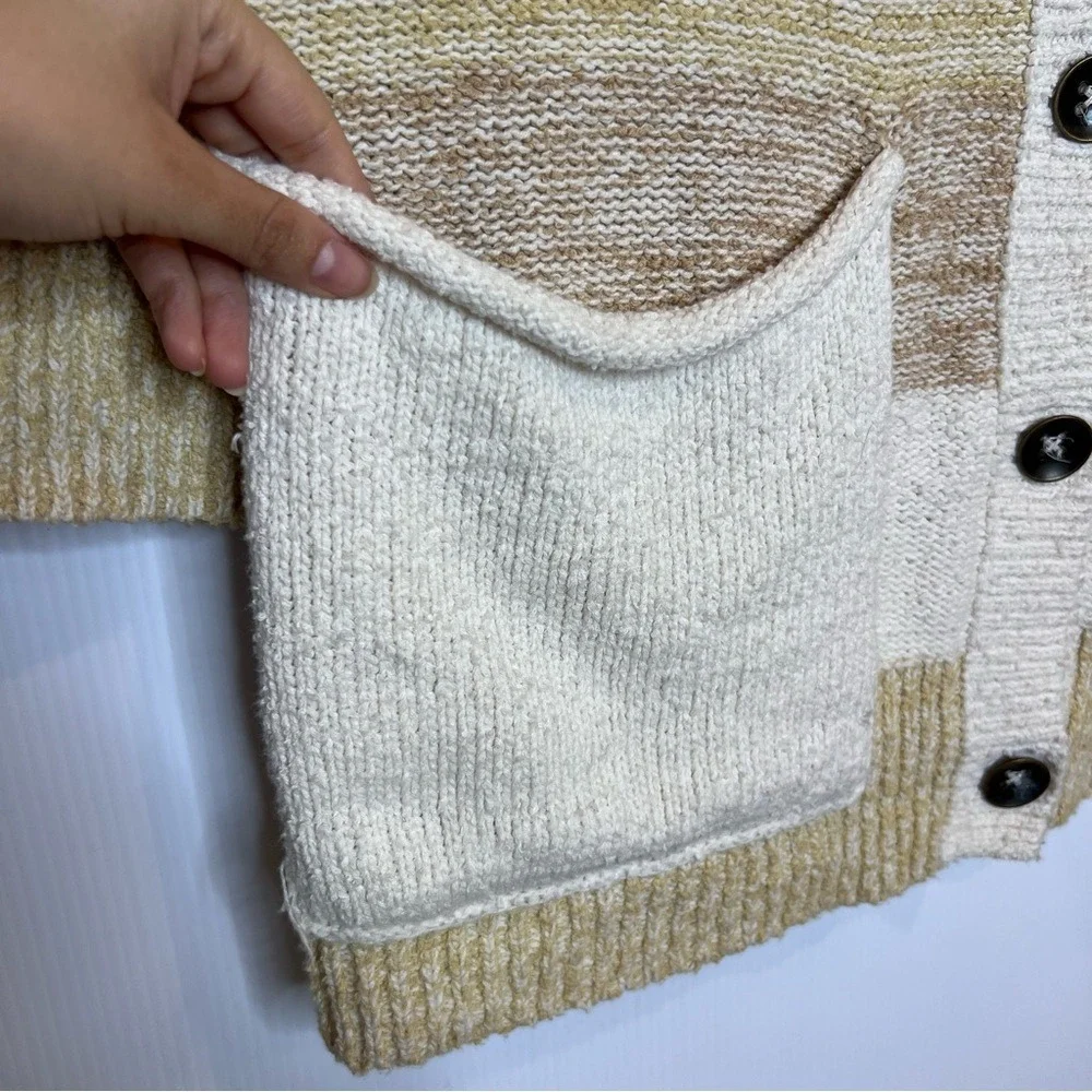 FREE PEOPLE Southport Beach Knit Maxi Cardigan. Size‎ Medium